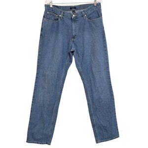Y2K Alfani Mens Blue Denim Jeans Size 32 Waist 32 Inseam